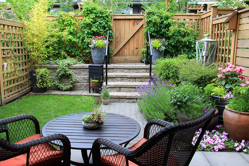 See how you can maximize your small outdoor space.