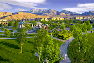 One of the 55+ sections in master-planned community Summerlin, is set for brand new homes by Shea Homes.