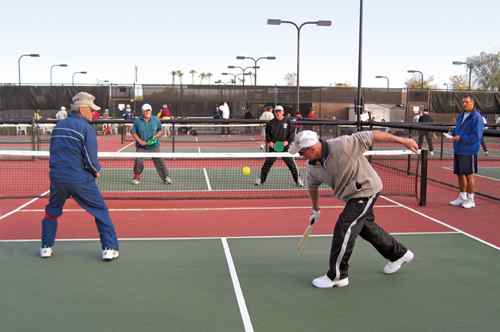 Pickleball Low Impact Pickleball is a Hit at Active Adult Communities