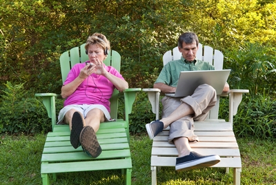 Tech Savy Couple asdgfasgagwarg