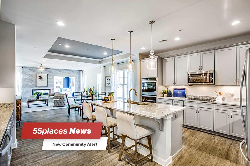 Kitchens at Hawthorne Greene feature spacious layouts and islands.