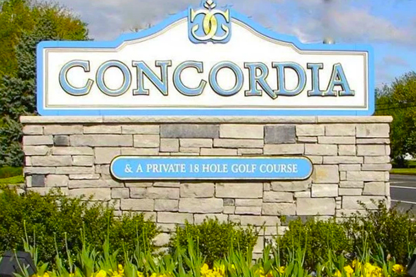 Concordia is a beautiful resale community in Central New Jersey that is 55+.