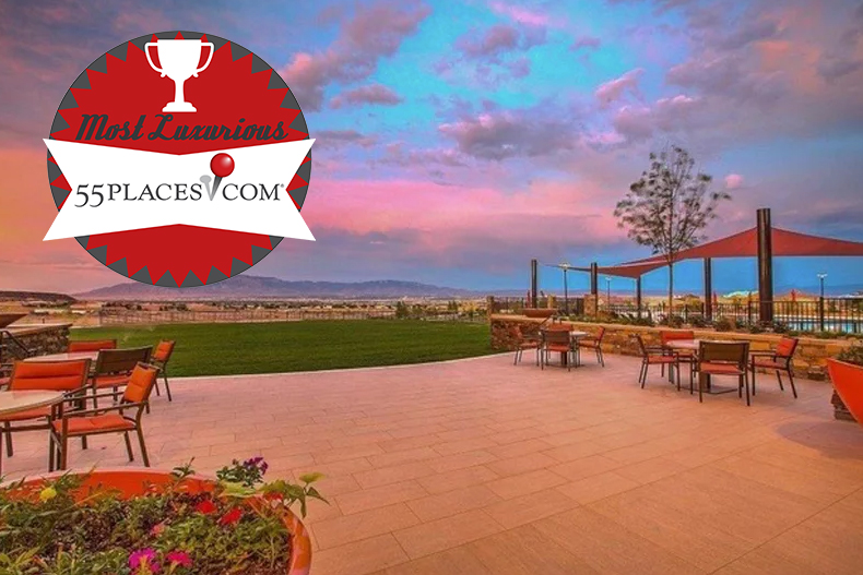 Del Webb at Mirehaven has been awarded the most luxurious community award by 55places.com.