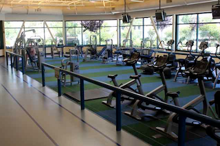 A state-of-the-art fitness center offers the latest equipment to support a healthy lifestyle.