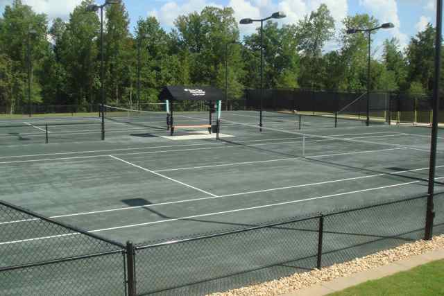 Tennis courts