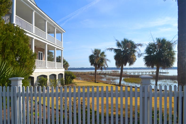 A bayside house in Beaufort, South Carolina