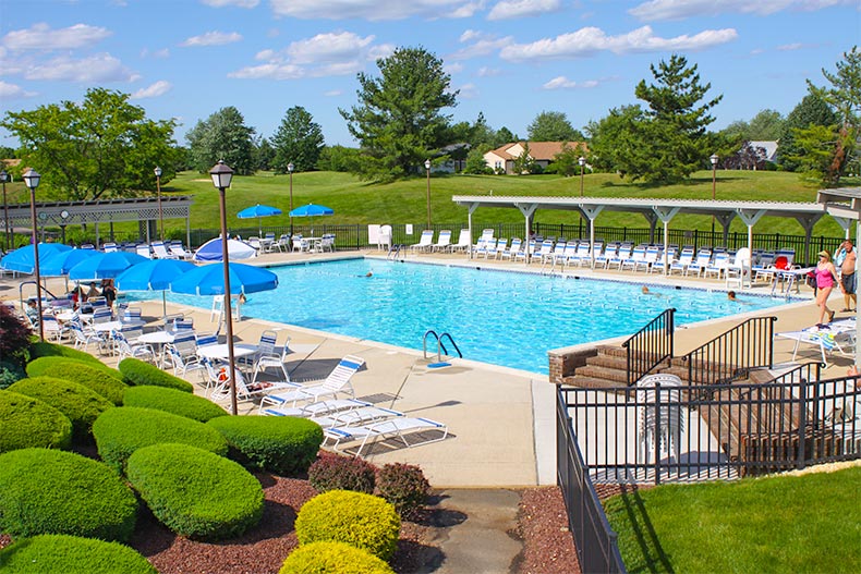 Pool at Concordia in Monroe New Jersey