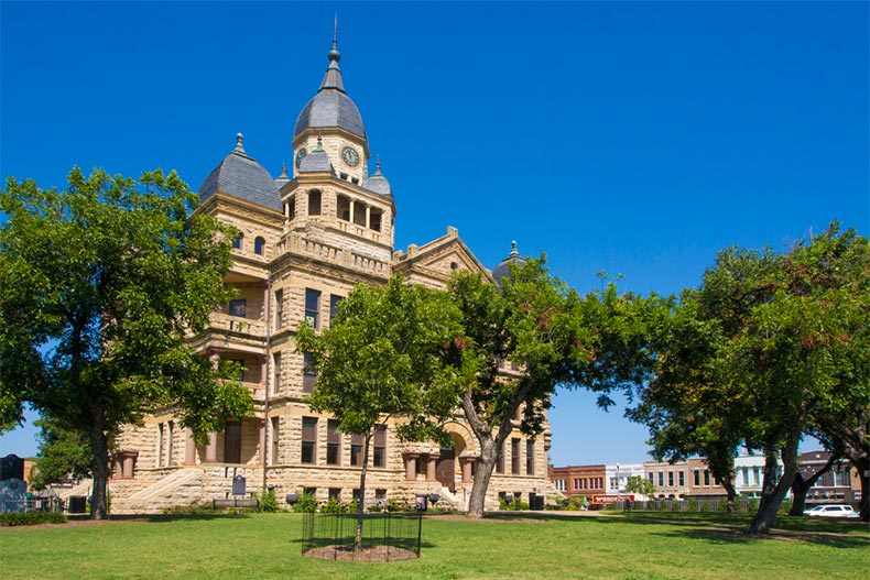 Courthouse in Denton, TX