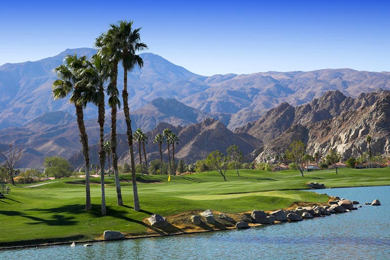 A PGA golf course in La Quinta, California