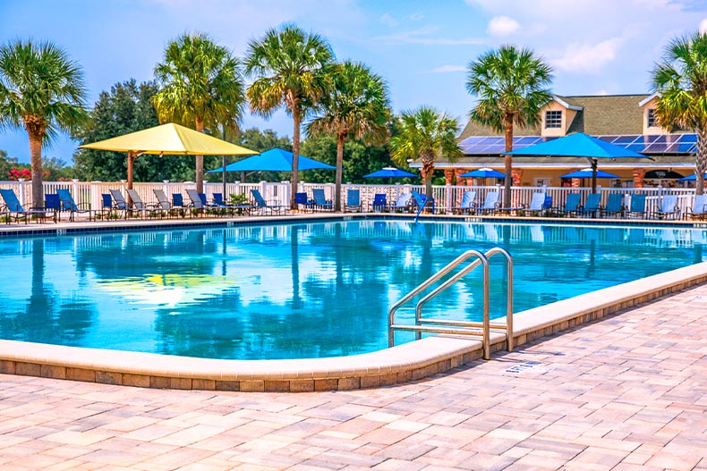 Photo of a pool and patio at On Top of the World in Ocala, Florida