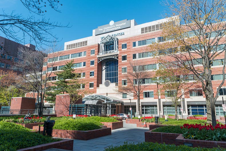 Exterior view of the Children's Hospital of Philadelphia