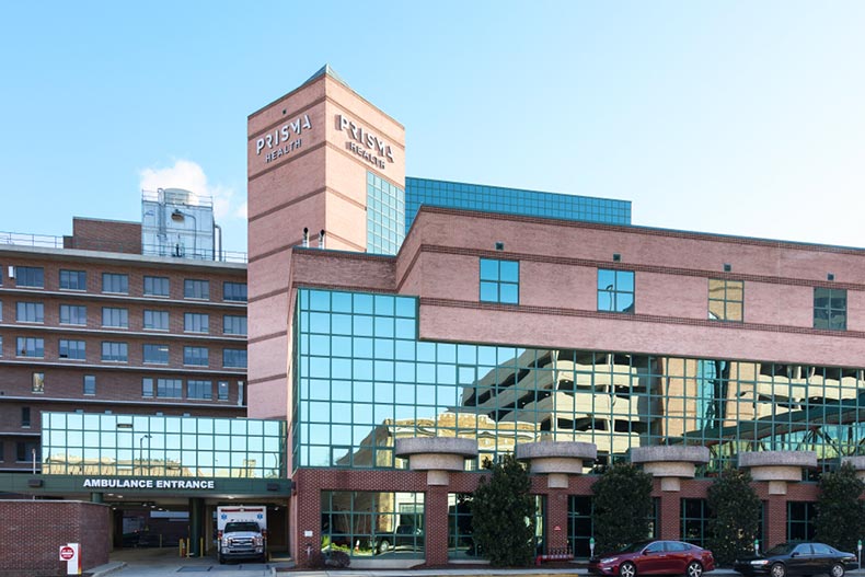 Prisma Health Baptist Hospital in Downtown Columbia, South Carolina