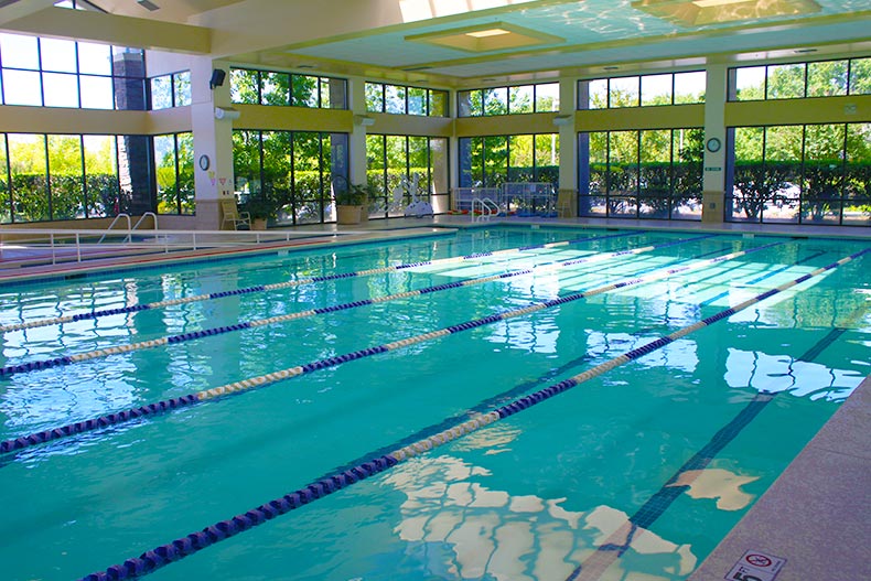 Sun City Roseville indoor pool