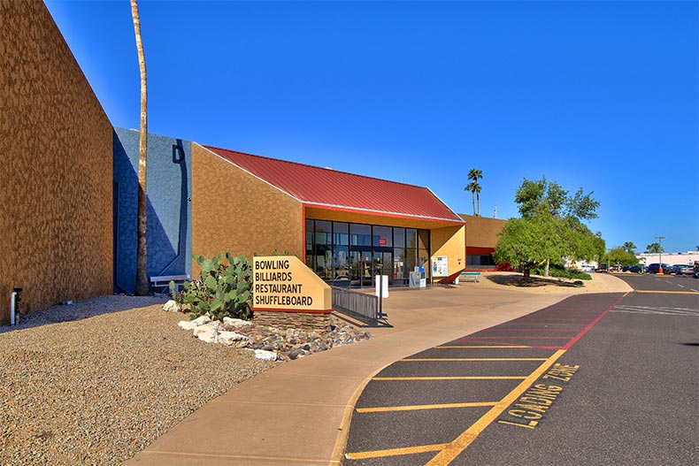 A community building at Sun City in Arizona