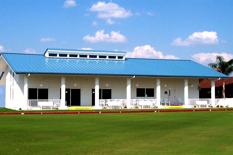 A community building at Sun City Center in Florida