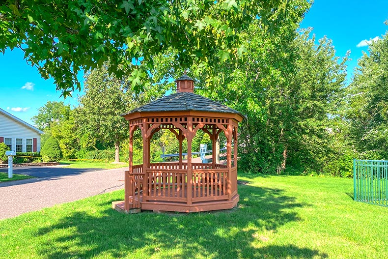 Photo of a gazebo at Village of Willow Run in Royersford, Pennsylvania